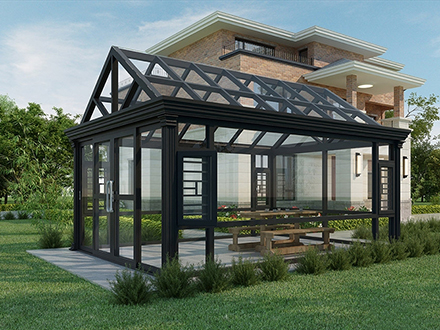 你知道阳光房雨棚盖顶是什么材质的吗？